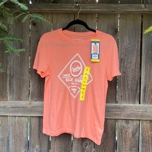 🆕 NWT Lucky Brand Apricot Blush T-shirt